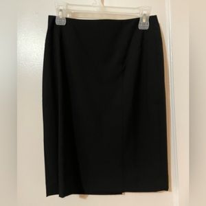 Black Pencil Skirt (Matched with Halogen Blazer), Unworn